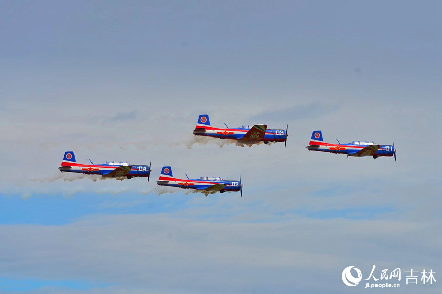 8月26日，“2022年空軍航空開放活動·長春航空展”正式開幕。人民網 李洋 攝