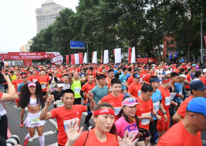 長春馬拉松。