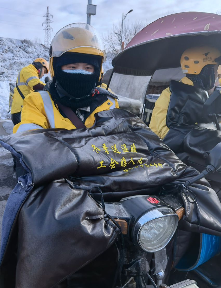 《工會暖人心》。莫春蔓 攝