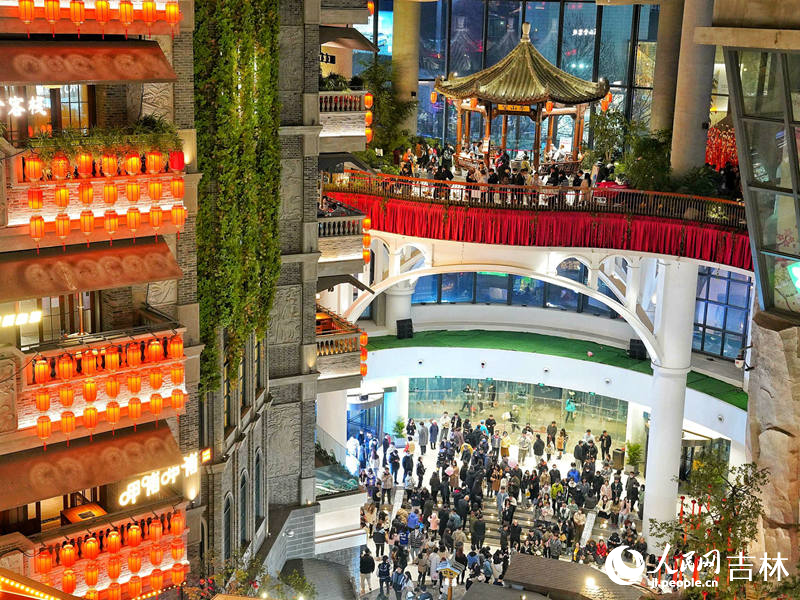 長春“這有山”文旅小鎮。人民網李洋攝