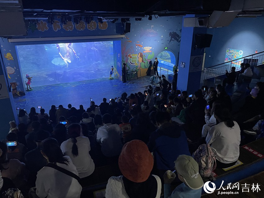 長春中泰海洋世界。人民網 李思玥攝