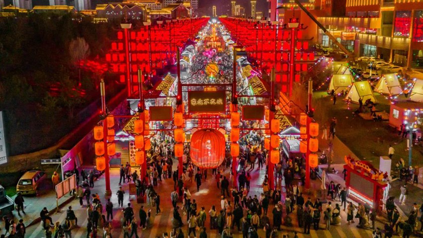 梅河口東北不夜城。（圖片來源：悠游吉林公眾號）