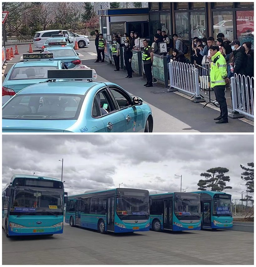 交通局加強運力部署全力保障游客出行