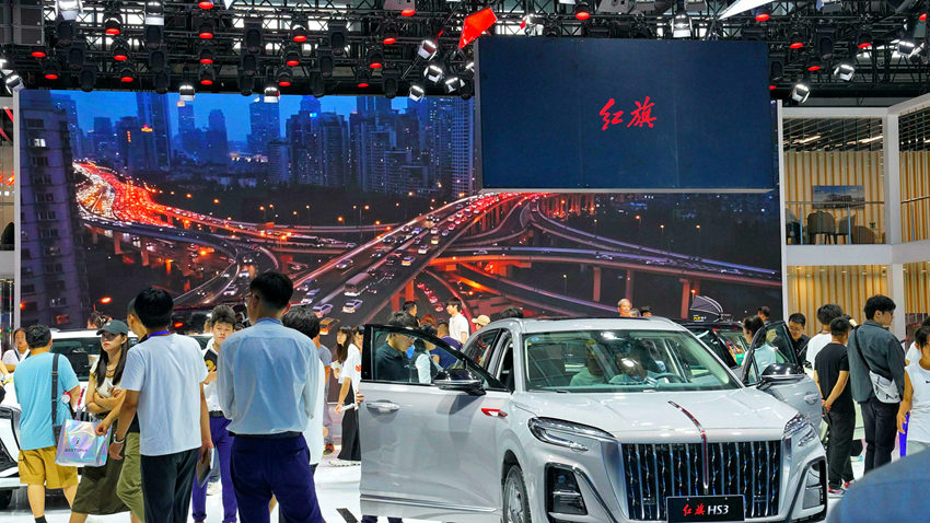 第20屆長春汽車博覽會今日啟幕。人民網記者李洋攝