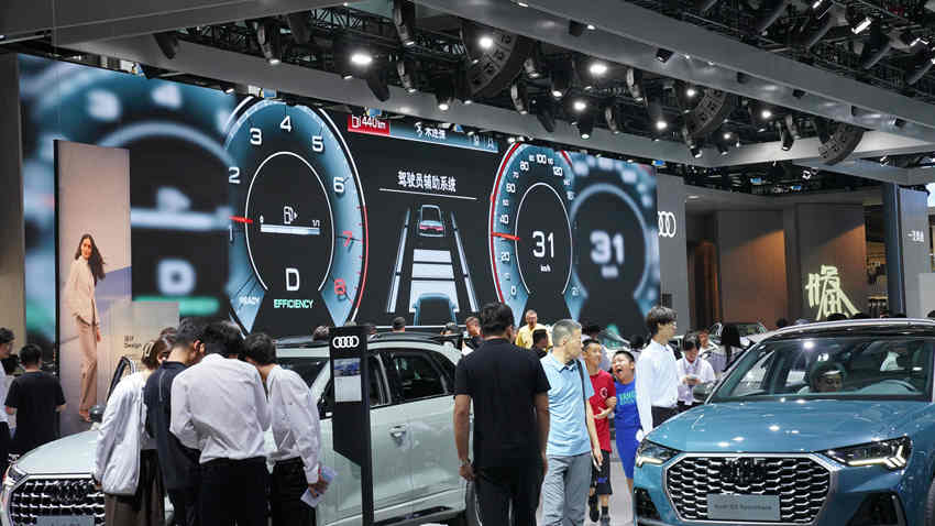 第20屆長春汽車博覽會今日啟幕。人民網記者李洋攝