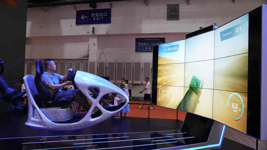 第20屆長春汽車博覽會今日啟幕。人民網記者李洋攝