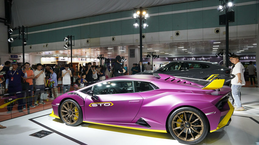 第20屆長春汽車博覽會今日啟幕。人民網記者李洋攝