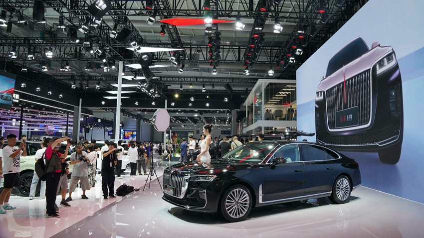 第20屆長春汽車博覽會今日啟幕。人民網記者李洋攝