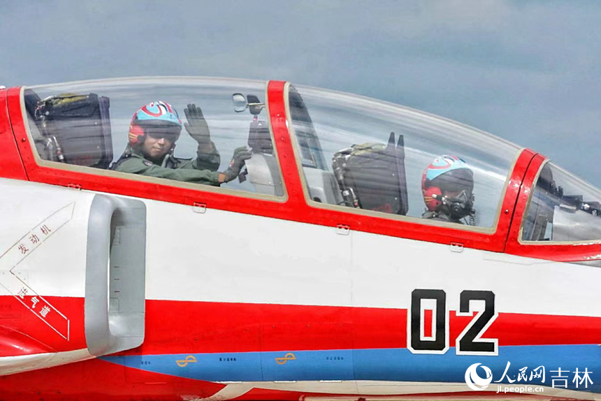 2023年空軍航空開放活動·長春航空展開幕。人民網記者 李洋攝