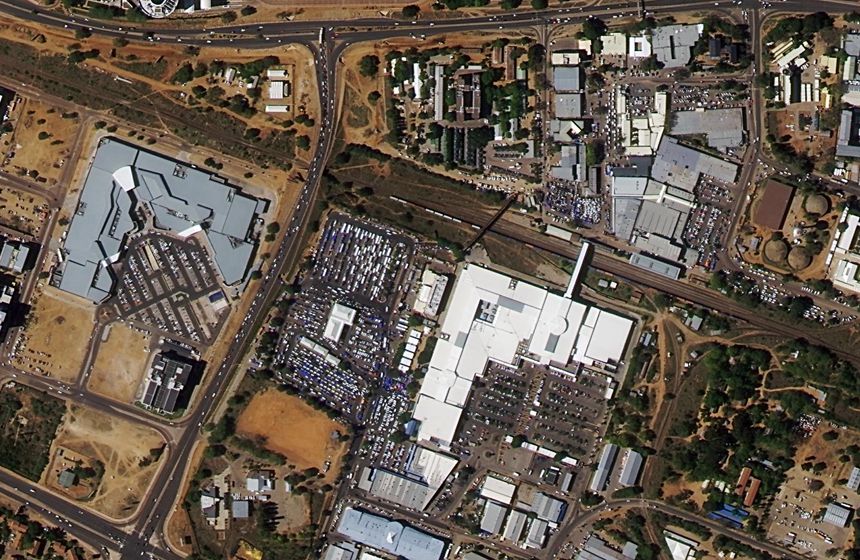 “吉林一號”一箭41星回傳“首圖”發布。（長光衛星供圖）