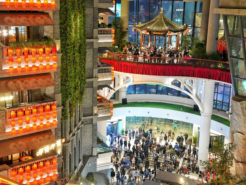 長春這有山文旅小鎮。人民網記者 李洋攝