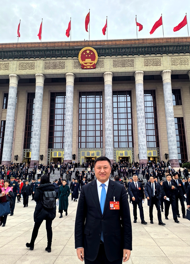 全國政協委員、吉林省人大常委、吉林省青聯副主席、佐丹力健康產業集團董事長韓丹。（受訪者供圖）