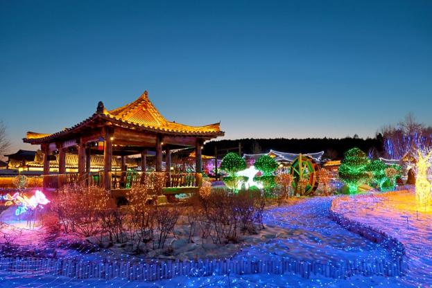 延吉朝鮮族民俗園。金洪石 攝