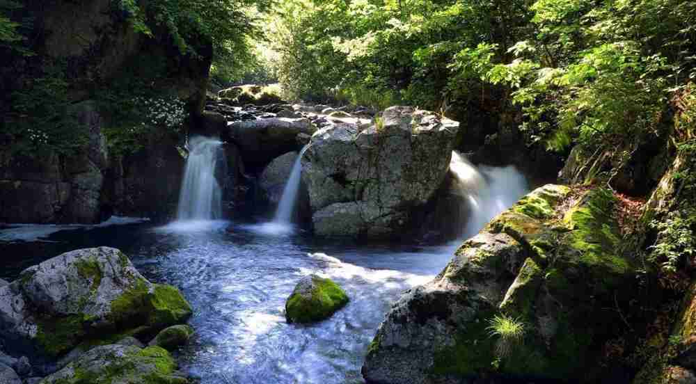 岱王溝瀑布(圖片來源:圖們發布 胡相海/攝 )