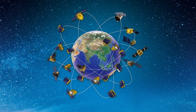 “吉林一號”星座組網示意圖