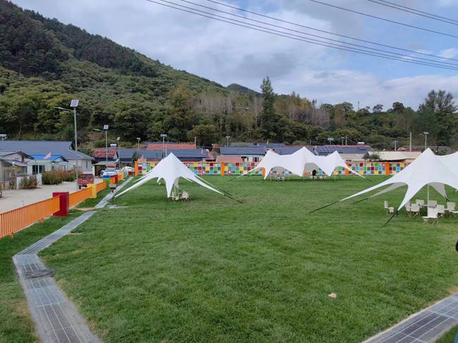 集安市鄉村振興示范區一景。