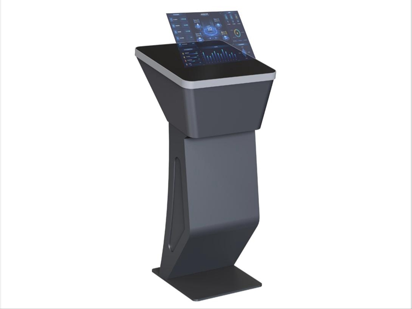 空中成像互動展示屏顯示效果。