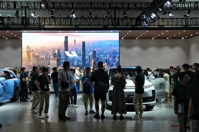 第21屆長春國際汽車博覽會現場。人民網記者 李洋攝