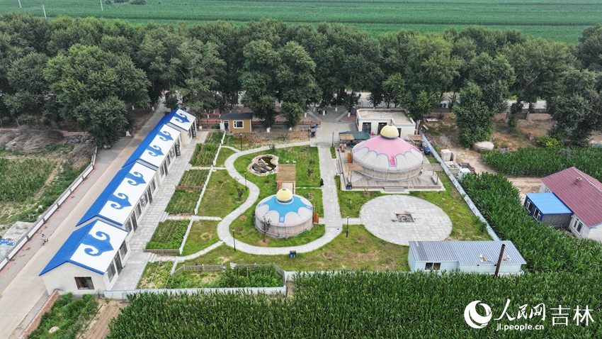 莫莫格蒙古族鄉烏一蘭民宿。人民網記者 李成偉攝