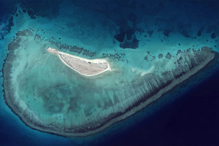 吉林一號寬幅02B05星發射當天獲取的圖像。長光衛星供圖