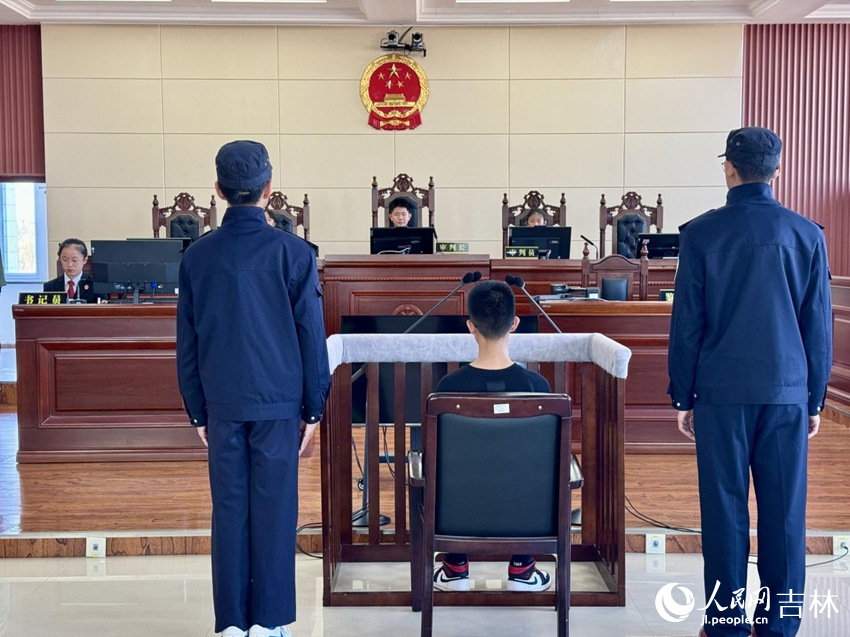 模擬法庭現場。人民網記者 李思玥攝