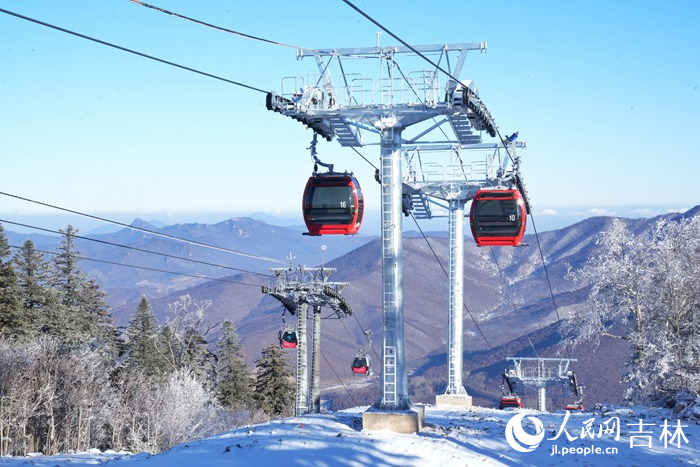 吉林北大湖美景如畫。人民網記者 李洋攝