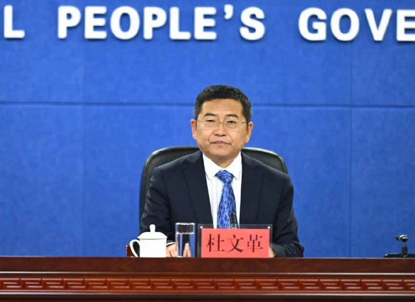 吉林省民政廳副廳長杜文革。（吉林發布）