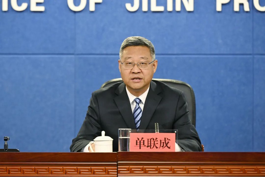 吉林省教育廳副廳長單聯成。（吉林發布）