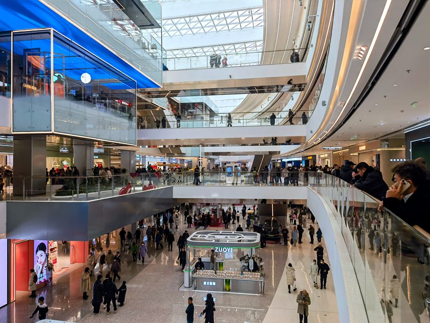 長春寬城區上海路萬達廣場。長春寬城區委宣傳部供圖