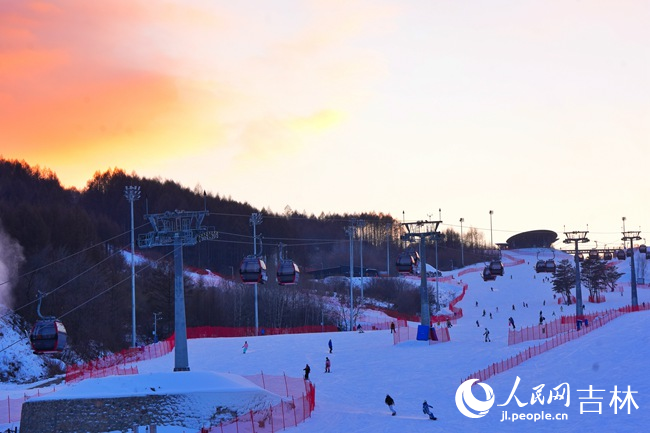 吉旅萬峰滑雪度假區。人民網記者 李洋攝