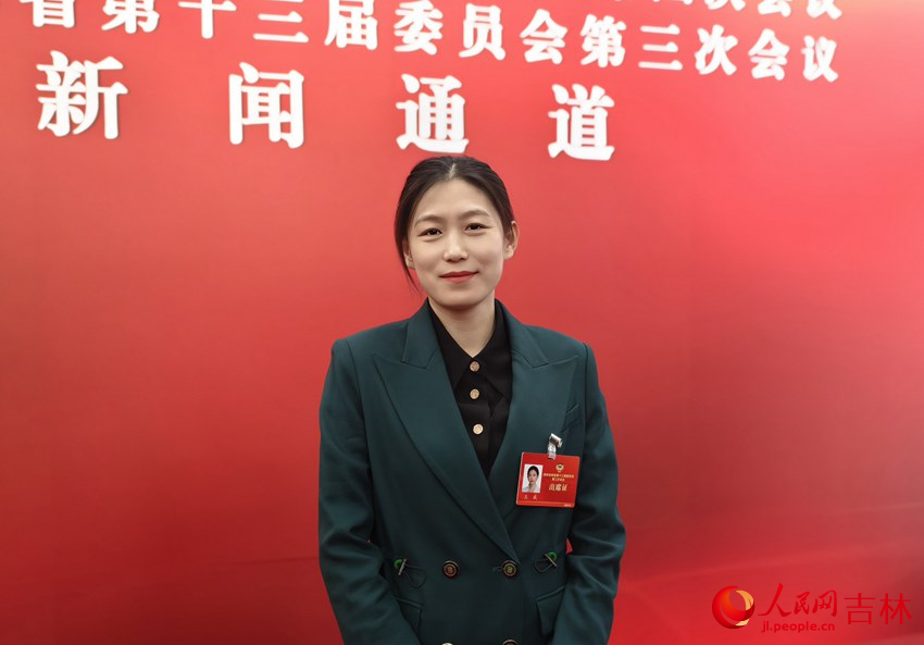 吉林省政協委員、教育自媒體長春教育八卦陣創始人王威。人民網記者 關思聰攝