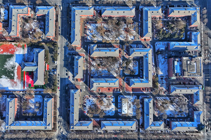 東風大街歷史建筑藝術街區。人民網記者 李洋攝