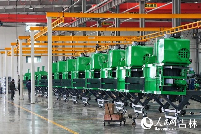 吉林天朗農機裝配車間。人民網記者 李洋攝