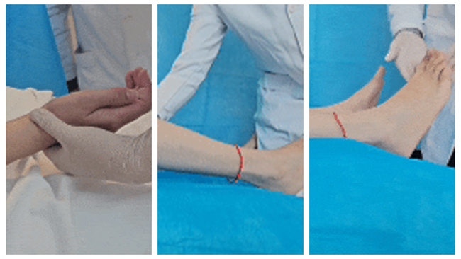 電刺激2周后患者恢復情況。