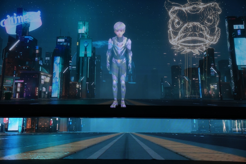 白澤的奇幻旅程。人民網記者 李洋攝