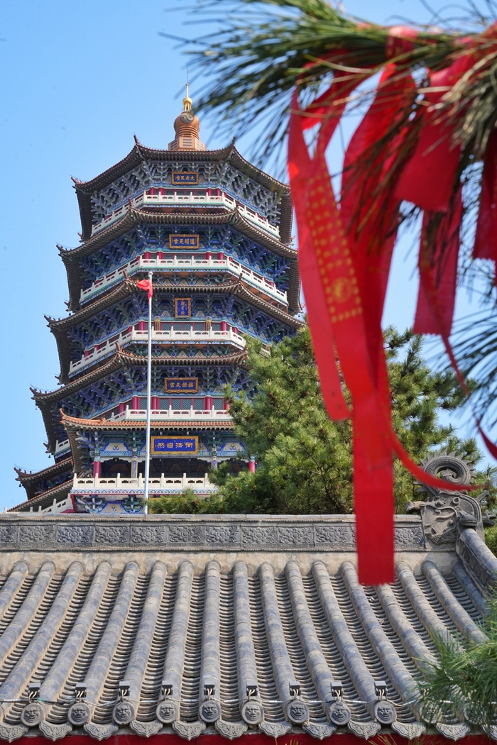 遼源龍首山·魁星樓，人民網記者 李洋攝