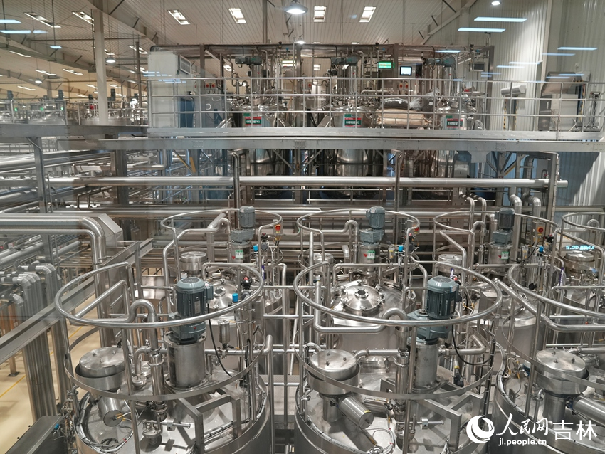 農夫山泉吉林長白山有限公司生產車間。人民網記者 李洋攝