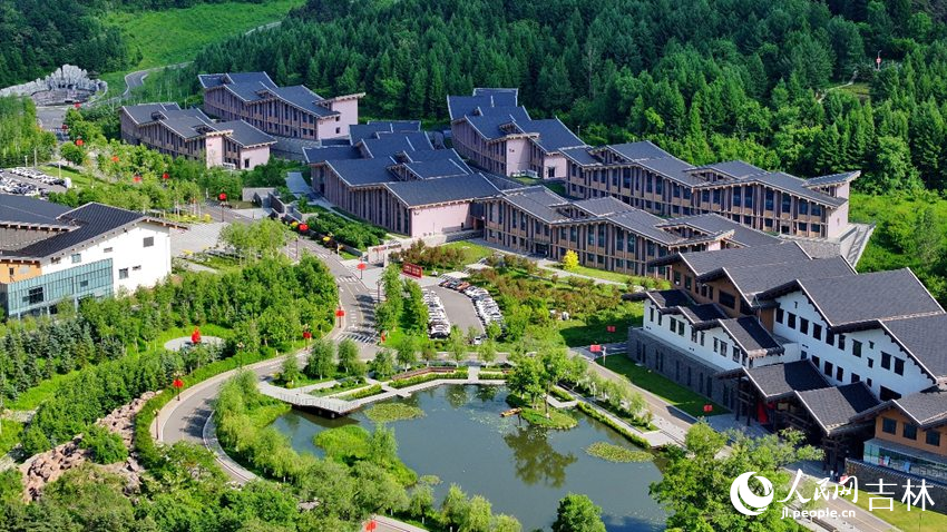 俯瞰吉林楊靖宇干部學院。人民網記者 李洋攝