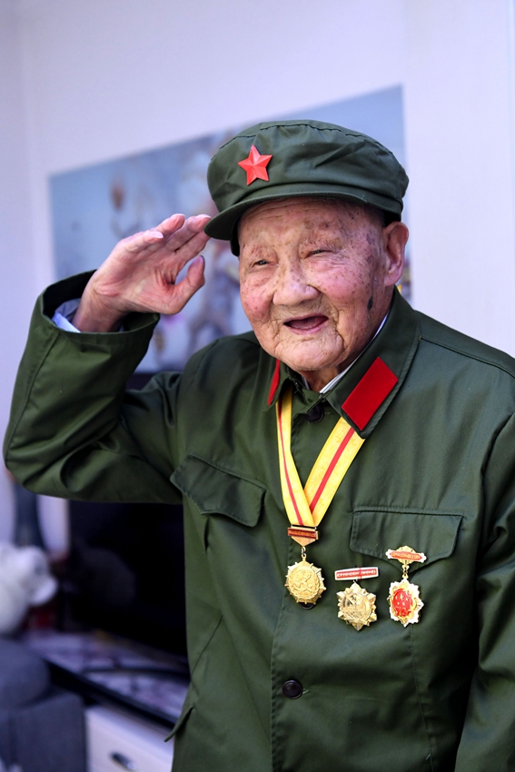 紀念中國人民抗日戰爭暨世界反法西斯戰爭勝利80周年·抗戰老兵任瑞連事跡圖片展播(一)