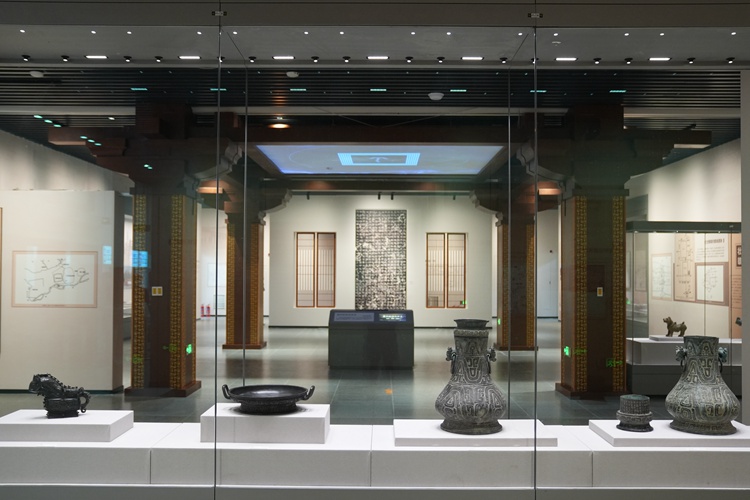 《古都對話》臨展。人民網記者 李洋攝