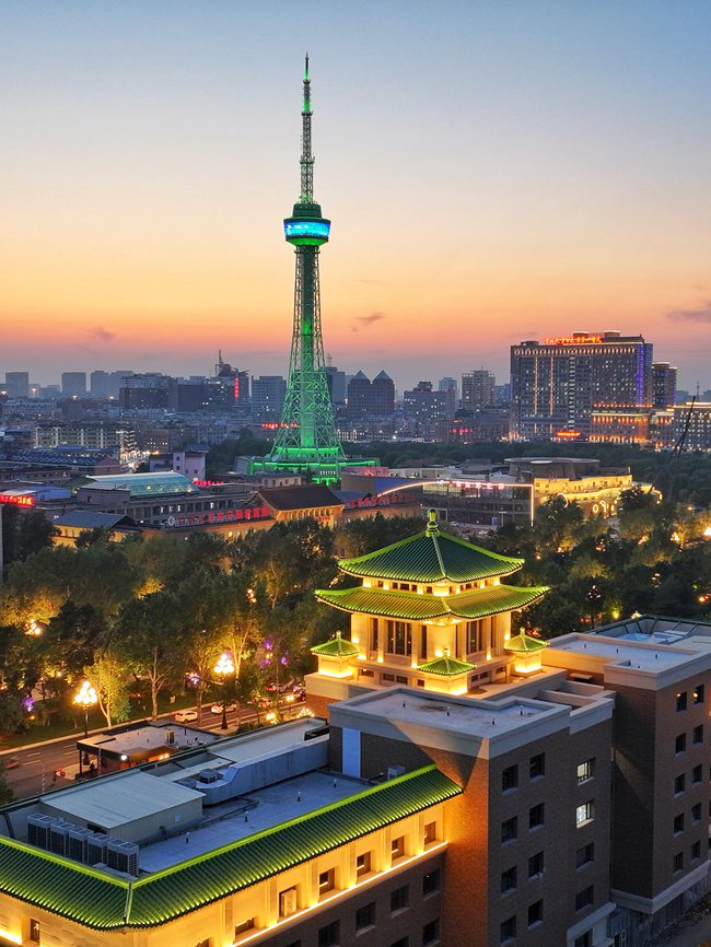 遠眺長春歷史文化博物館。人民網記者 李洋攝