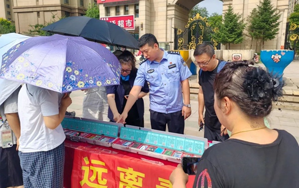 吉林省戒毒康復所：禁毒宣講進社區 筑牢禁毒“防火墻”