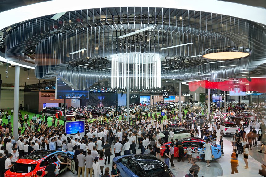 第22屆長春國際汽車博覽會現場。人民網記者 李洋攝