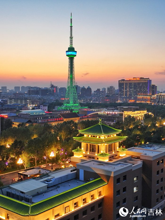 長春新民大街景觀。人民網記者 李洋攝