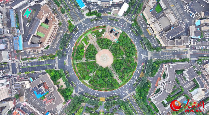 長春人民廣場。人民網記者 李洋攝