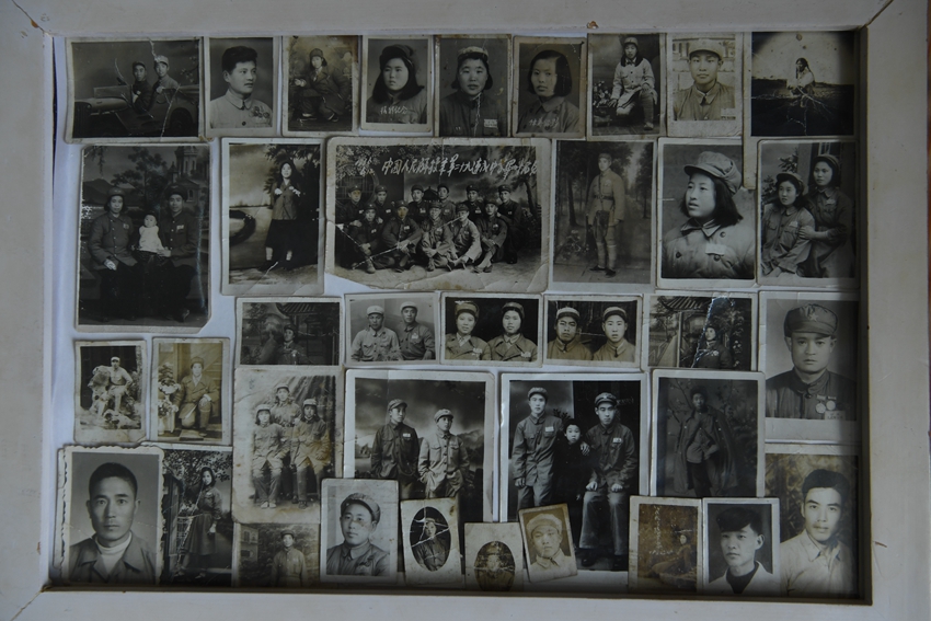 抗戰老兵陳茂芳從軍時候照片