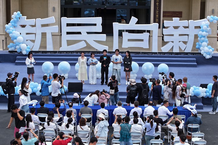 主演人員。人民網記者 李洋攝