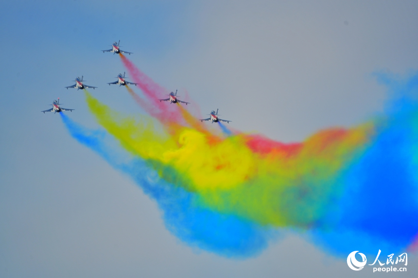 2025年空軍航空開放活動和長春航空展開幕。人民網記者 李洋攝