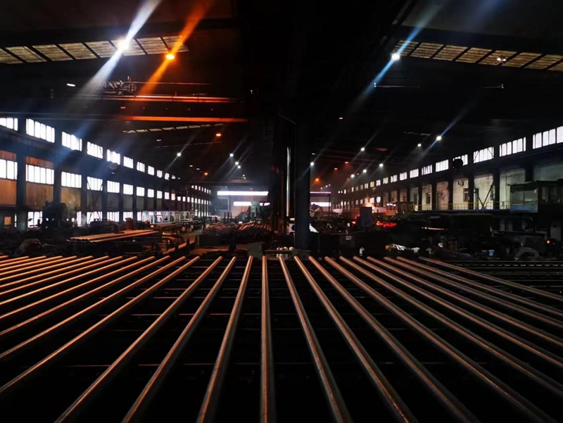 914三線小鎮無縫鋼管生產現場。圖片來源：磐石鋼管公司