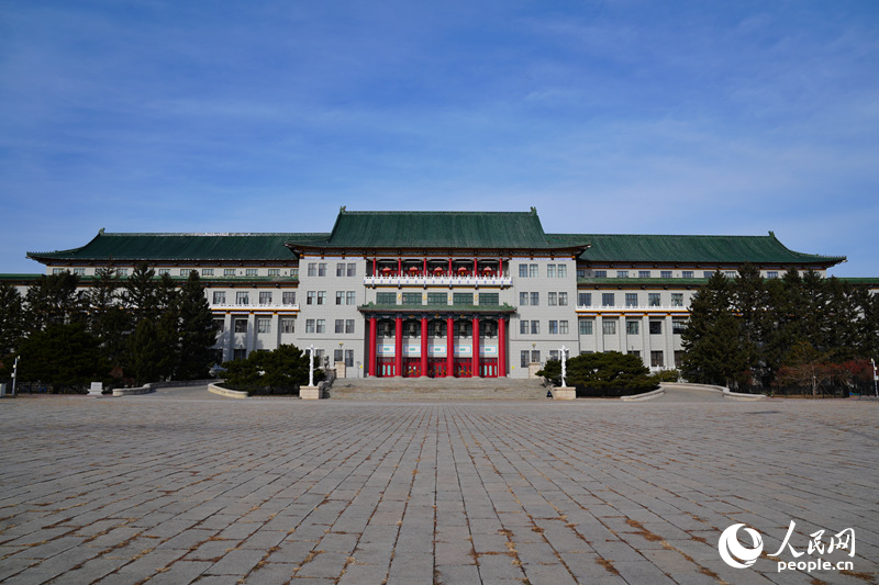 修繕一新的長春地質宮。人民網記者 李洋攝